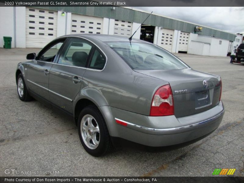 Silverstone Grey Metallic / Black 2003 Volkswagen Passat GL Sedan