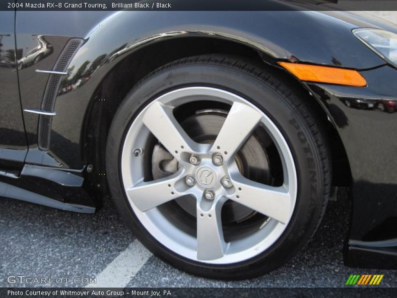 Brilliant Black / Black 2004 Mazda RX-8 Grand Touring