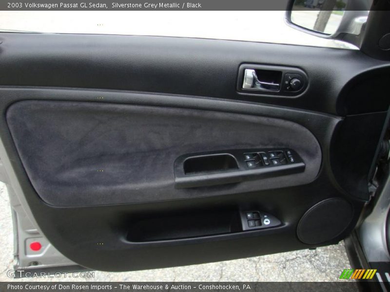 Silverstone Grey Metallic / Black 2003 Volkswagen Passat GL Sedan