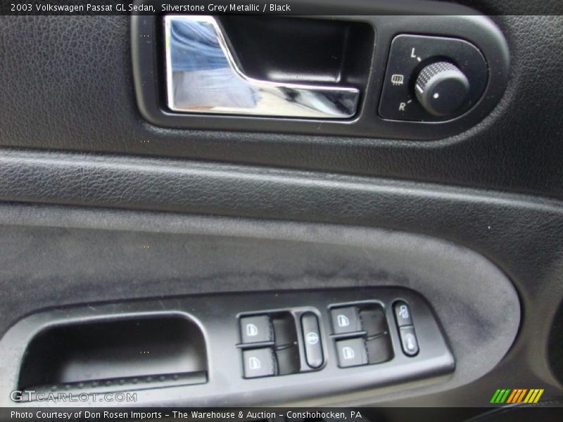 Silverstone Grey Metallic / Black 2003 Volkswagen Passat GL Sedan