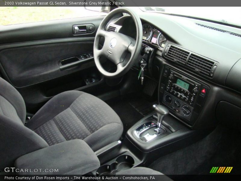 Silverstone Grey Metallic / Black 2003 Volkswagen Passat GL Sedan