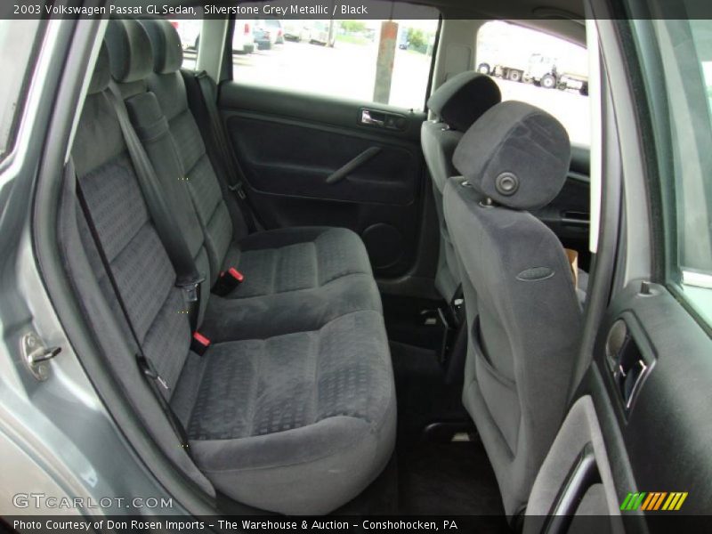 Silverstone Grey Metallic / Black 2003 Volkswagen Passat GL Sedan
