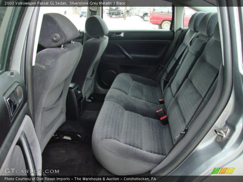 Silverstone Grey Metallic / Black 2003 Volkswagen Passat GL Sedan