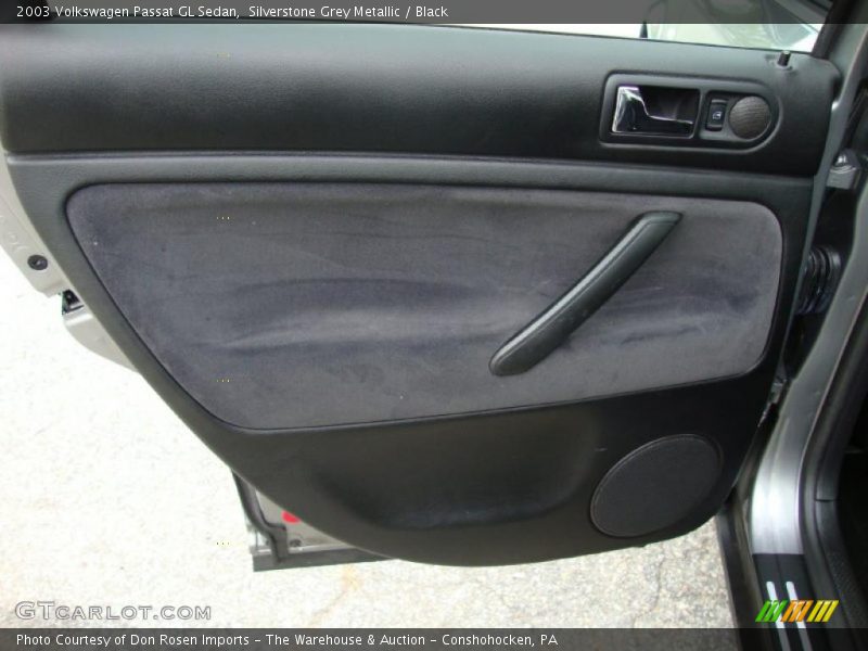 Silverstone Grey Metallic / Black 2003 Volkswagen Passat GL Sedan