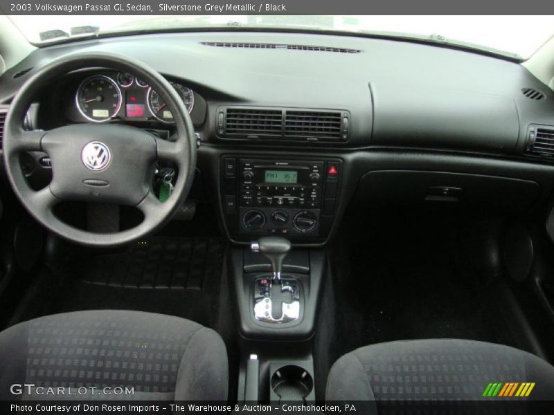 Silverstone Grey Metallic / Black 2003 Volkswagen Passat GL Sedan
