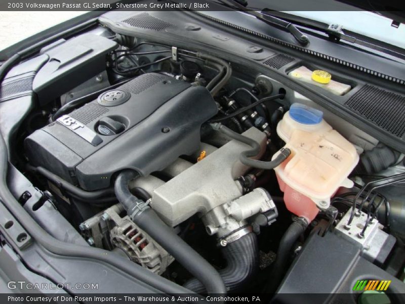 Silverstone Grey Metallic / Black 2003 Volkswagen Passat GL Sedan