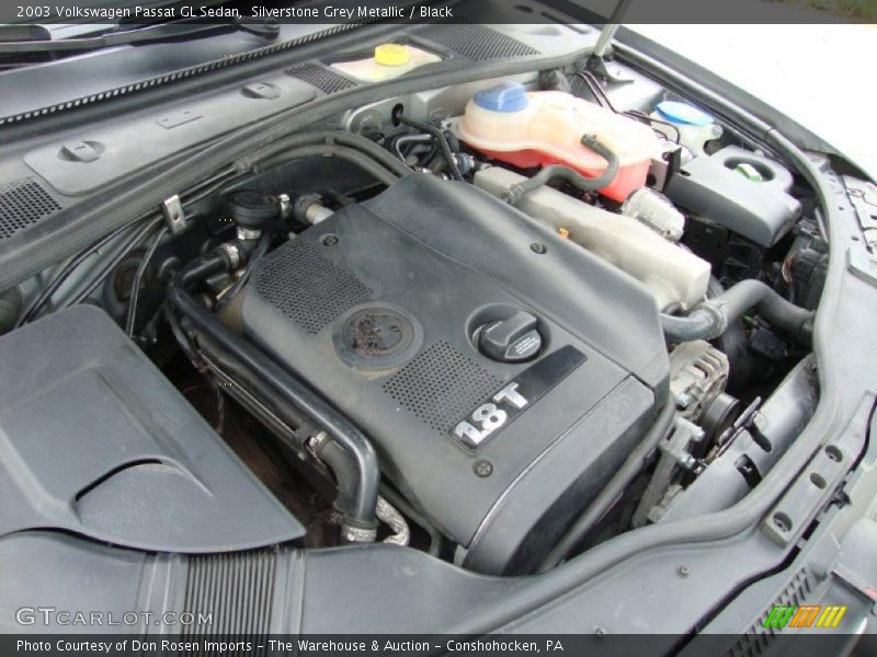 Silverstone Grey Metallic / Black 2003 Volkswagen Passat GL Sedan