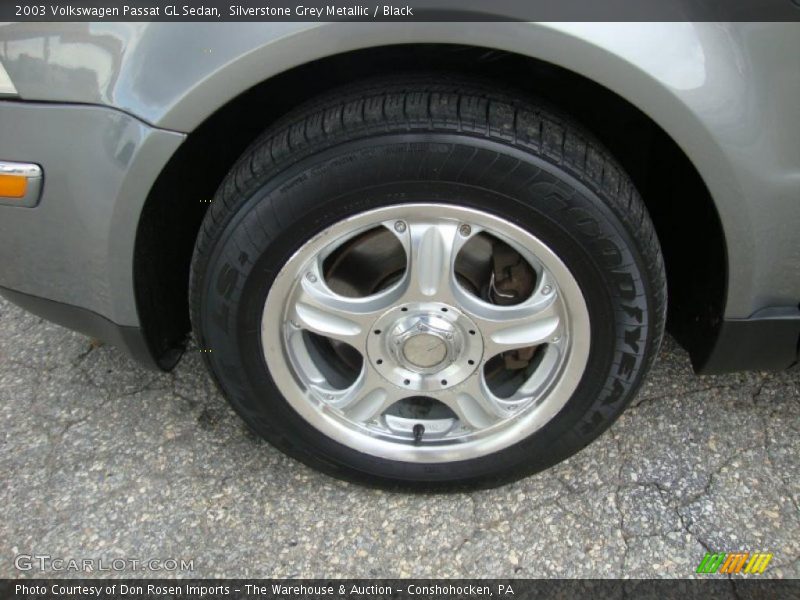 Silverstone Grey Metallic / Black 2003 Volkswagen Passat GL Sedan