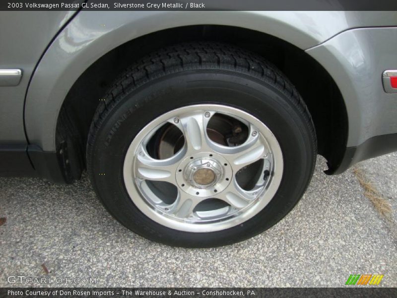 Silverstone Grey Metallic / Black 2003 Volkswagen Passat GL Sedan