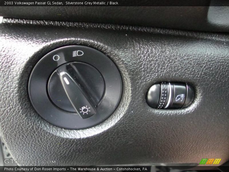 Silverstone Grey Metallic / Black 2003 Volkswagen Passat GL Sedan