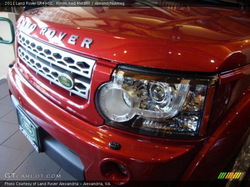 Rimini Red Metallic / Almond/Nutmeg 2011 Land Rover LR4 HSE
