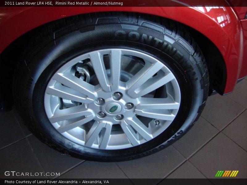 Rimini Red Metallic / Almond/Nutmeg 2011 Land Rover LR4 HSE