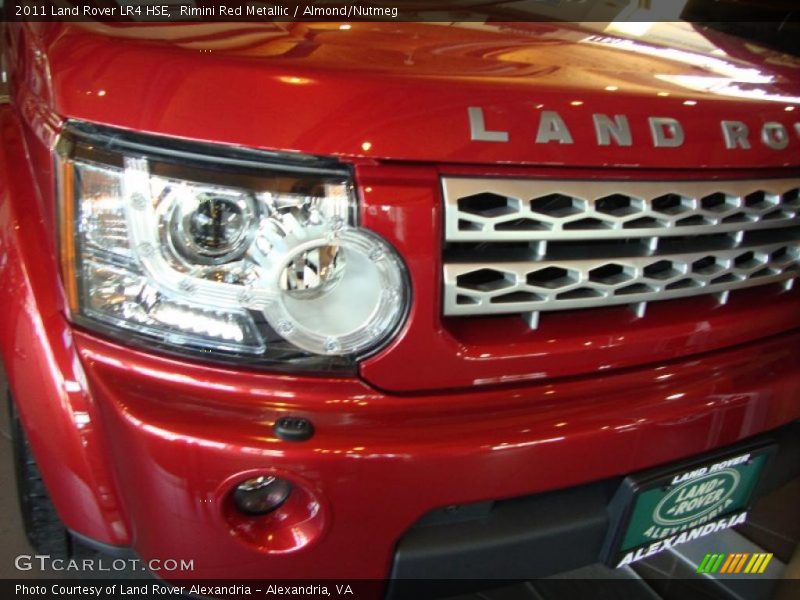 Rimini Red Metallic / Almond/Nutmeg 2011 Land Rover LR4 HSE