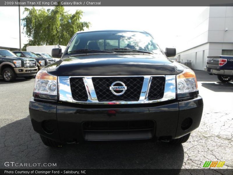 Galaxy Black / Charcoal 2009 Nissan Titan XE King Cab