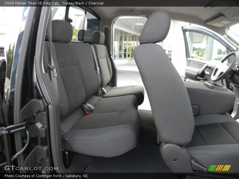 Galaxy Black / Charcoal 2009 Nissan Titan XE King Cab