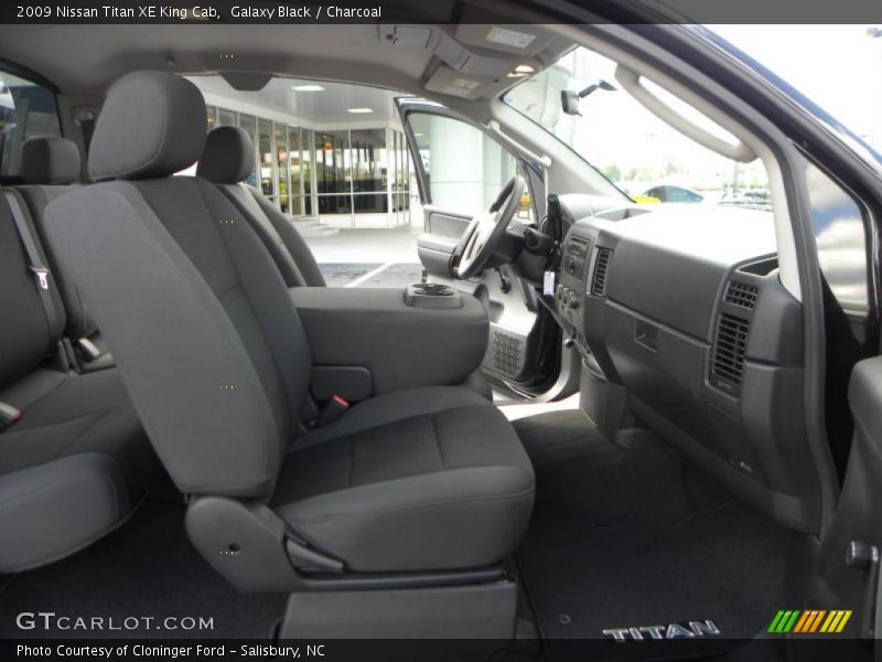 Galaxy Black / Charcoal 2009 Nissan Titan XE King Cab