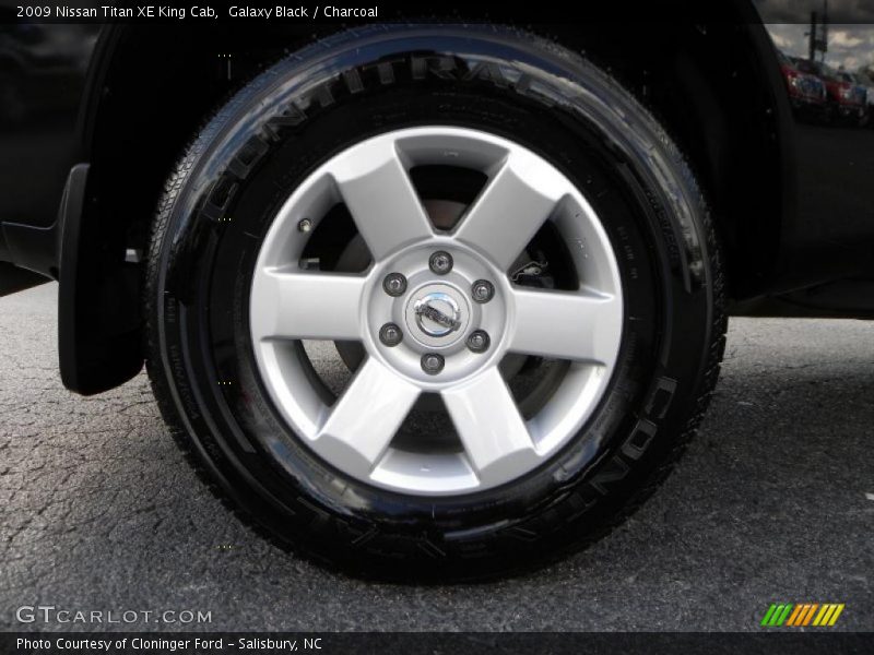 Galaxy Black / Charcoal 2009 Nissan Titan XE King Cab