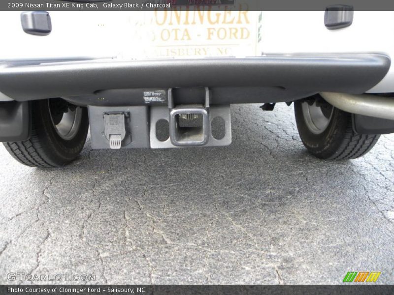 Galaxy Black / Charcoal 2009 Nissan Titan XE King Cab