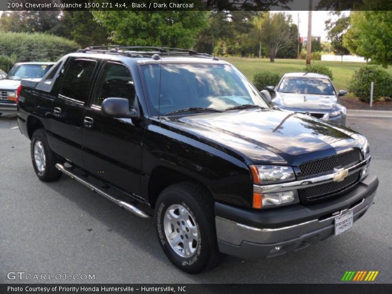 Black / Dark Charcoal 2004 Chevrolet Avalanche 1500 Z71 4x4