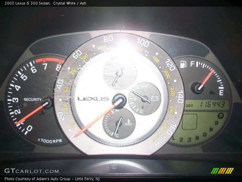 Crystal White / Ash 2003 Lexus IS 300 Sedan