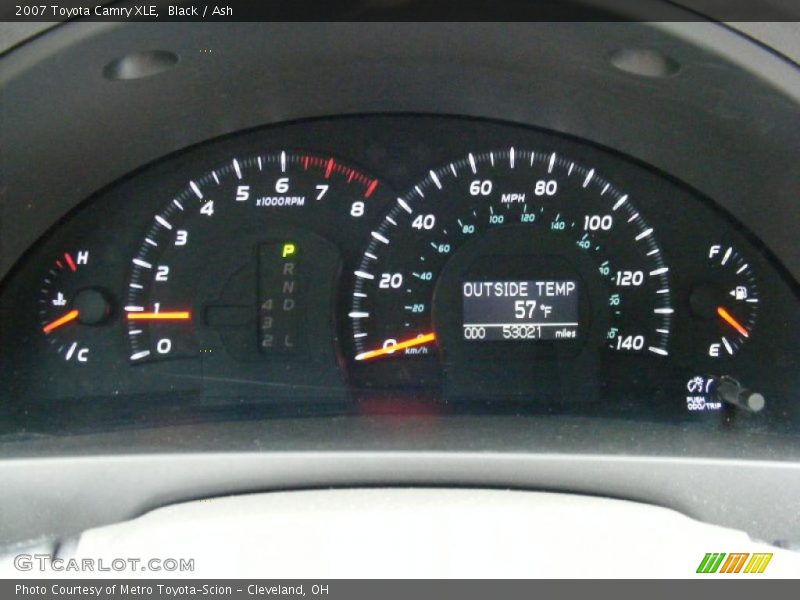 Black / Ash 2007 Toyota Camry XLE