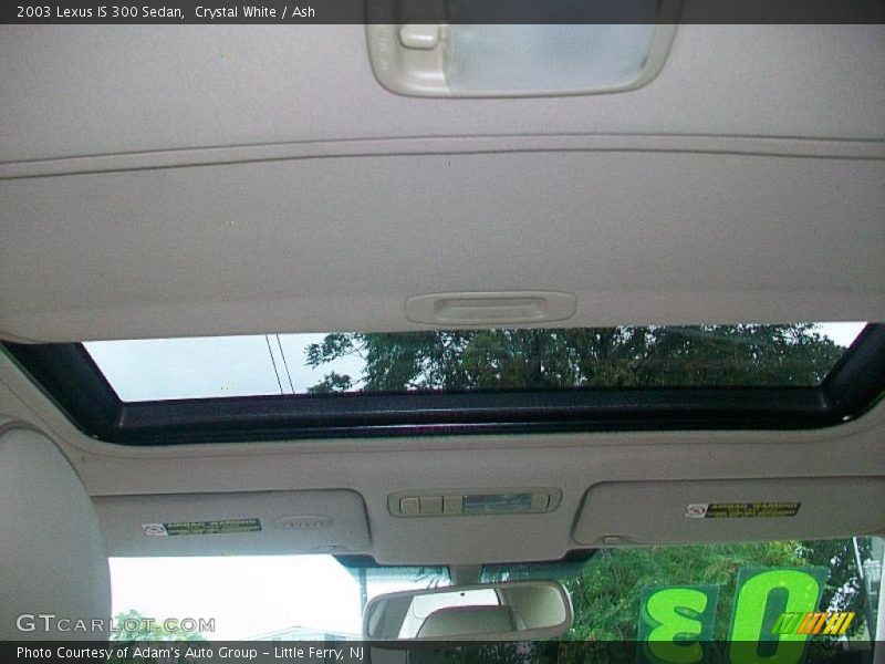 Crystal White / Ash 2003 Lexus IS 300 Sedan