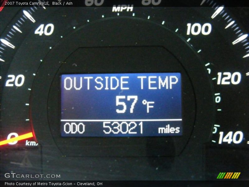 Black / Ash 2007 Toyota Camry XLE
