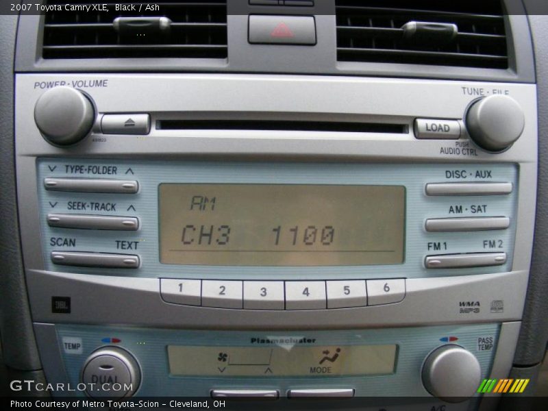 Black / Ash 2007 Toyota Camry XLE