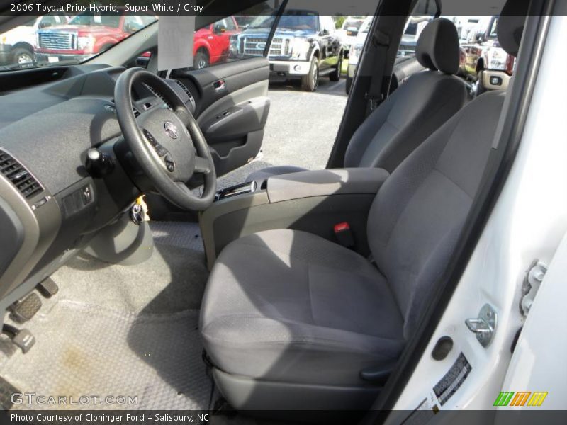 Super White / Gray 2006 Toyota Prius Hybrid