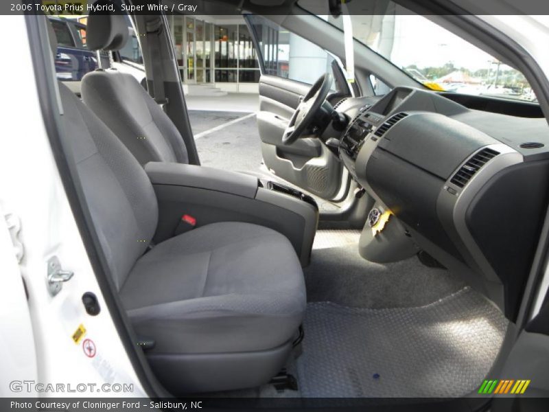 Super White / Gray 2006 Toyota Prius Hybrid