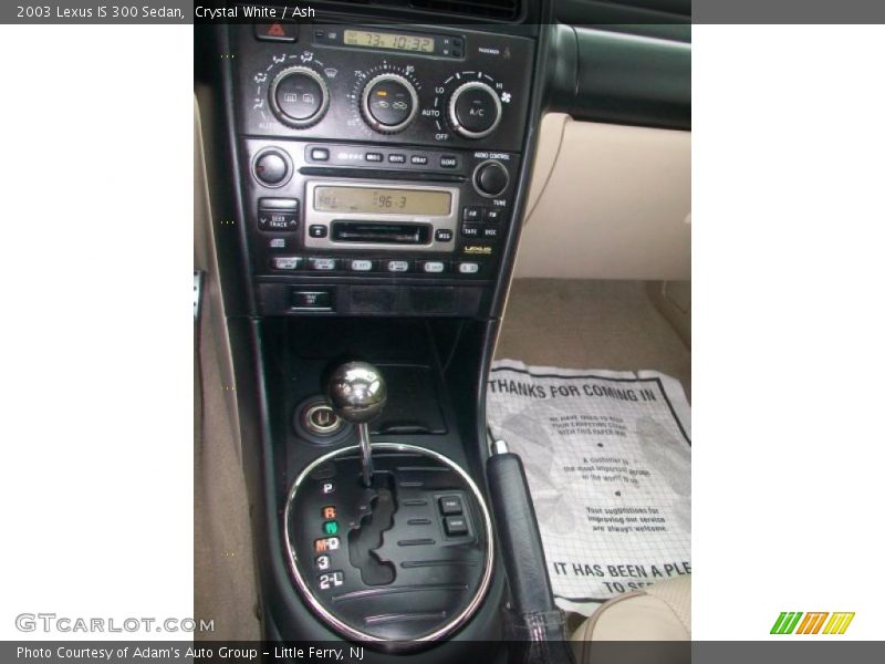 Crystal White / Ash 2003 Lexus IS 300 Sedan