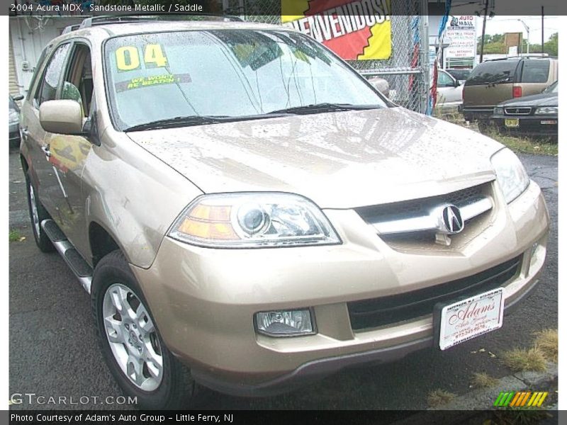 Sandstone Metallic / Saddle 2004 Acura MDX