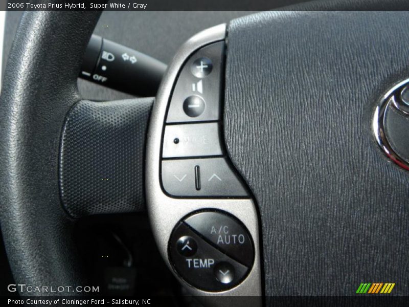 Super White / Gray 2006 Toyota Prius Hybrid
