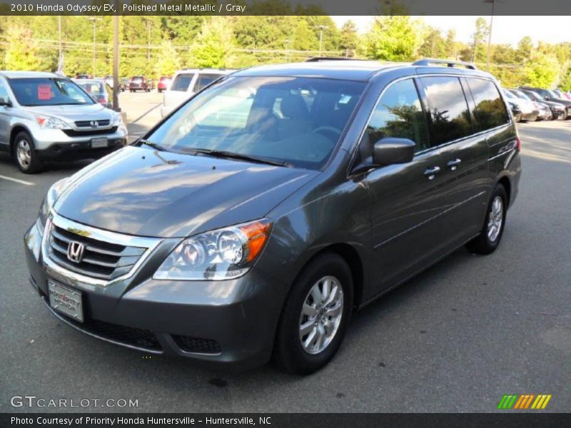 Polished Metal Metallic / Gray 2010 Honda Odyssey EX