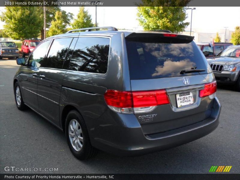 Polished Metal Metallic / Gray 2010 Honda Odyssey EX