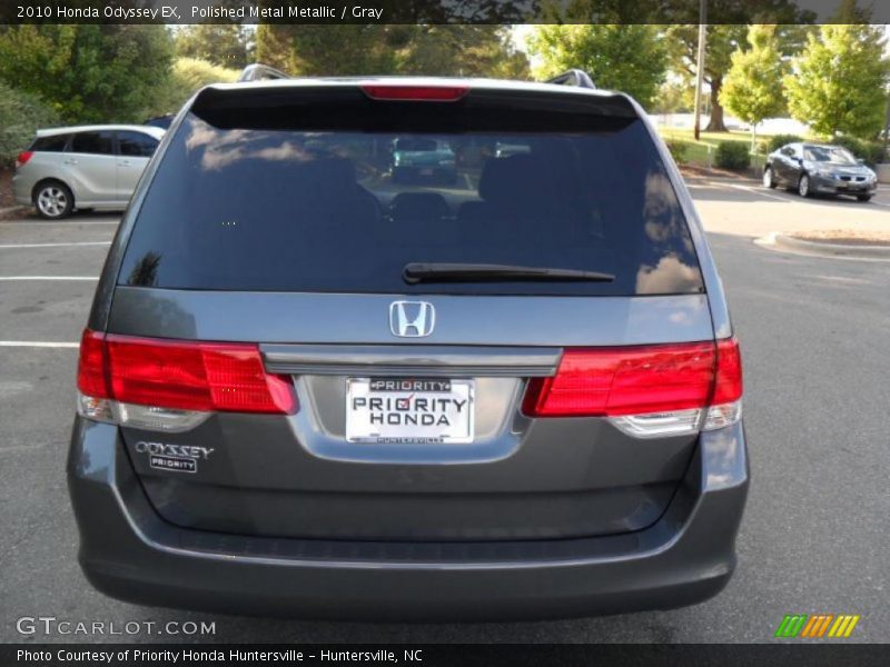 Polished Metal Metallic / Gray 2010 Honda Odyssey EX