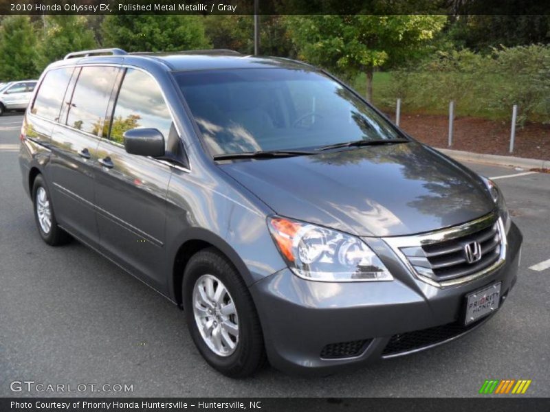 Polished Metal Metallic / Gray 2010 Honda Odyssey EX