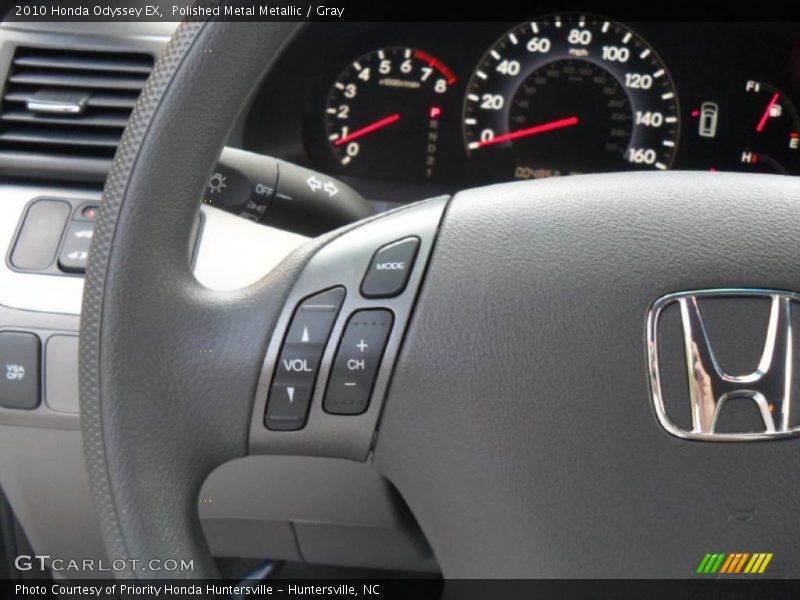 Polished Metal Metallic / Gray 2010 Honda Odyssey EX