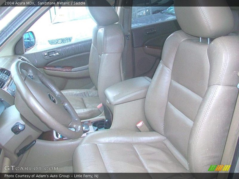 Sandstone Metallic / Saddle 2004 Acura MDX