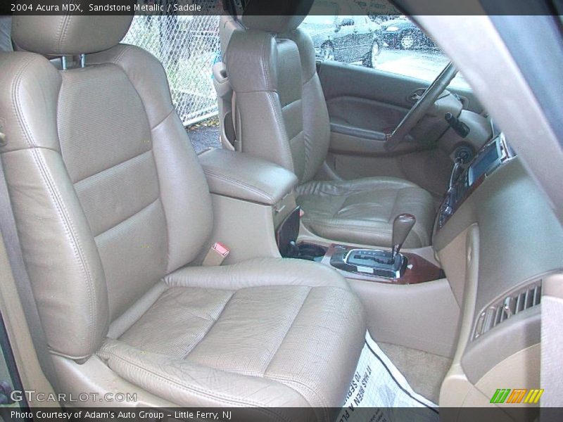 Sandstone Metallic / Saddle 2004 Acura MDX