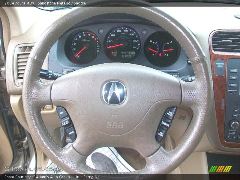 Sandstone Metallic / Saddle 2004 Acura MDX