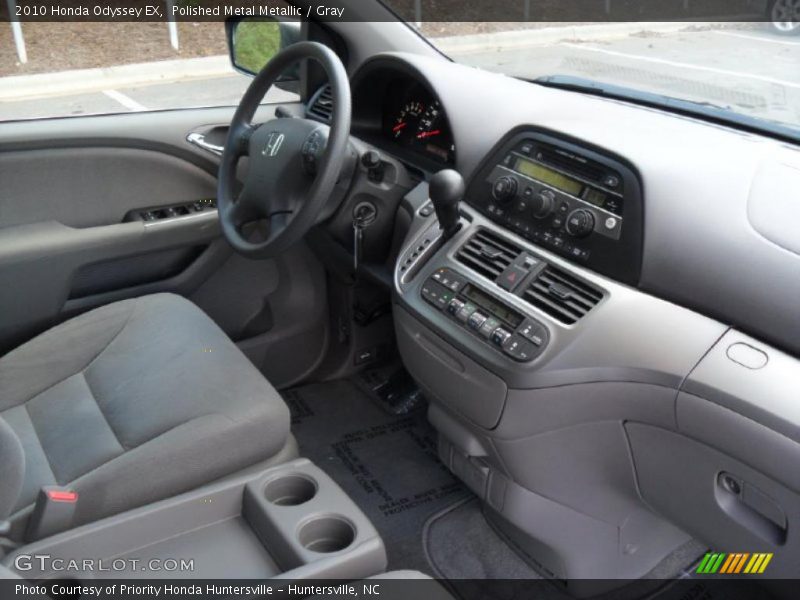 Polished Metal Metallic / Gray 2010 Honda Odyssey EX