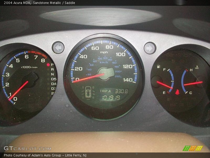 Sandstone Metallic / Saddle 2004 Acura MDX