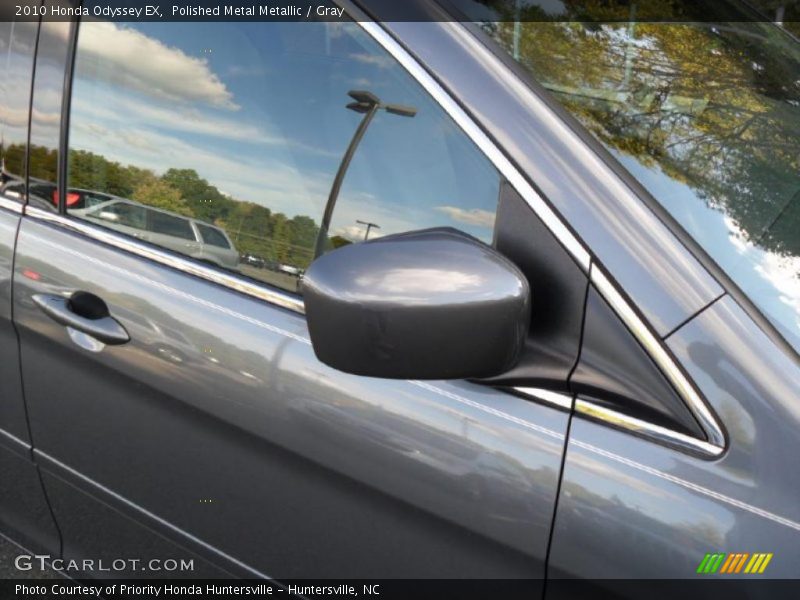 Polished Metal Metallic / Gray 2010 Honda Odyssey EX