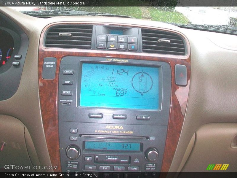 Sandstone Metallic / Saddle 2004 Acura MDX