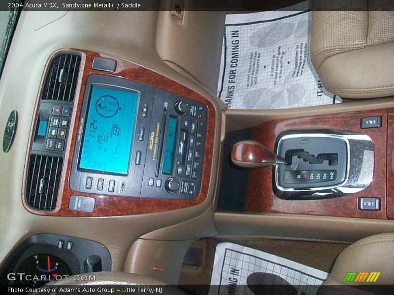 Sandstone Metallic / Saddle 2004 Acura MDX