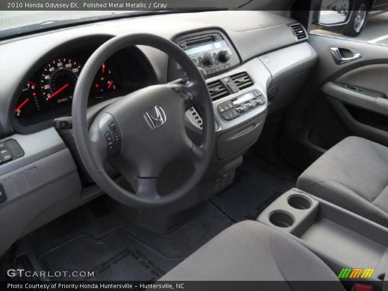Polished Metal Metallic / Gray 2010 Honda Odyssey EX