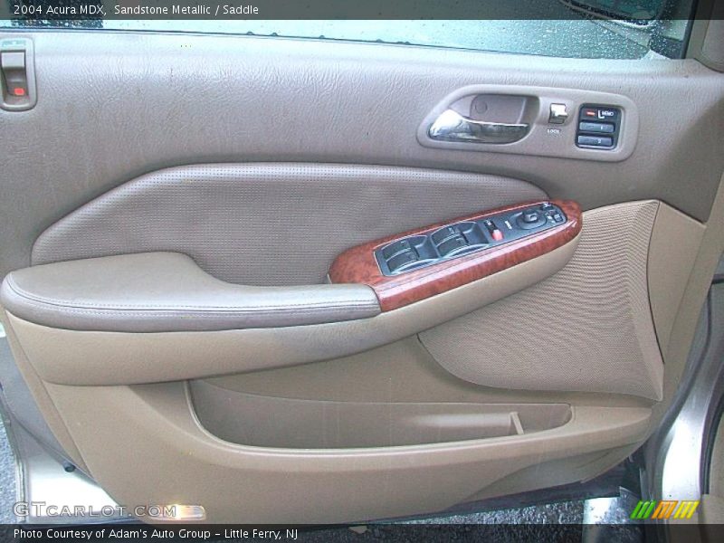 Sandstone Metallic / Saddle 2004 Acura MDX