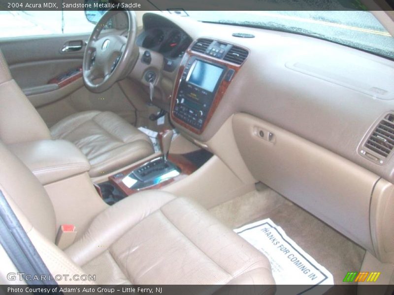 Sandstone Metallic / Saddle 2004 Acura MDX
