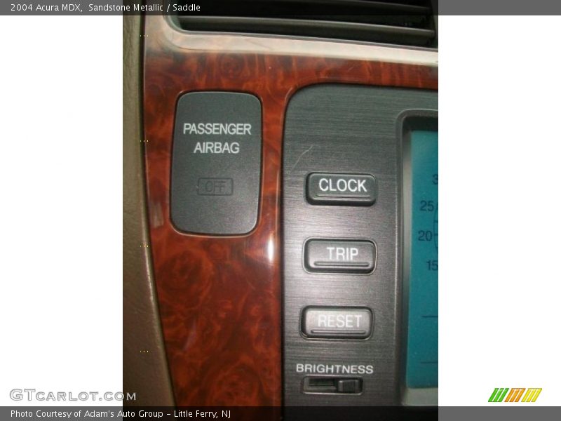 Sandstone Metallic / Saddle 2004 Acura MDX